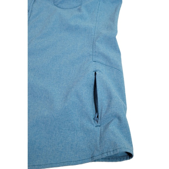 Outdoor Research Women's XL‎ Blue Reflection Long Sleeve Button Up Shirt Pockets - Picture 7 of 16